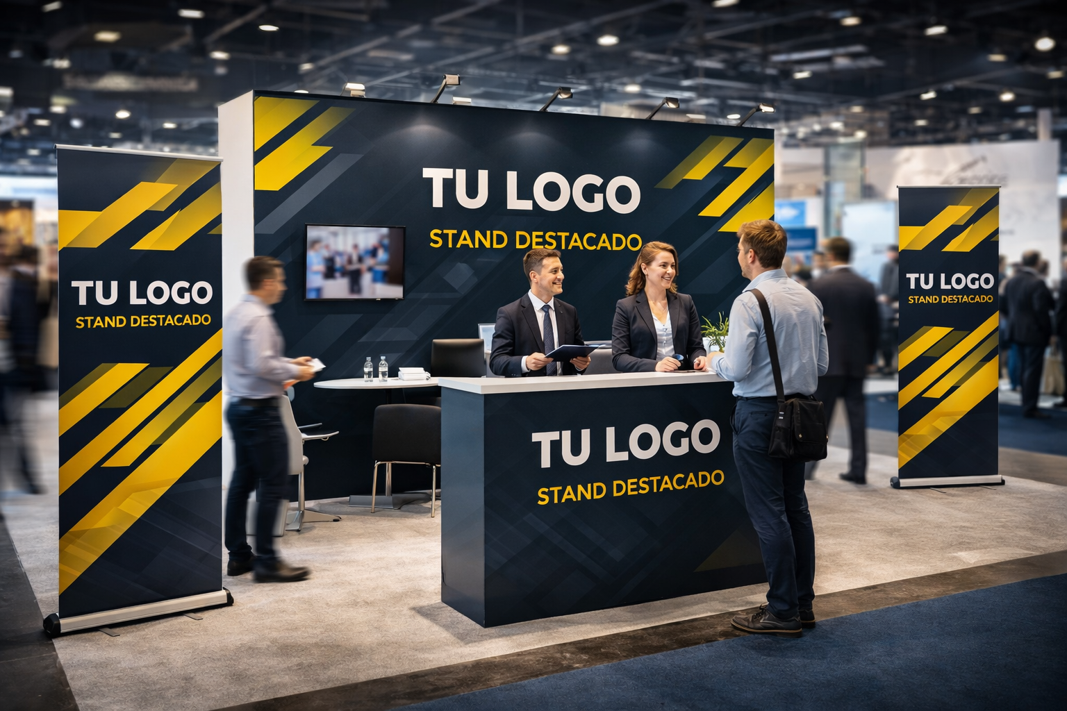 Haz que tu stand sea imposible de ignorar